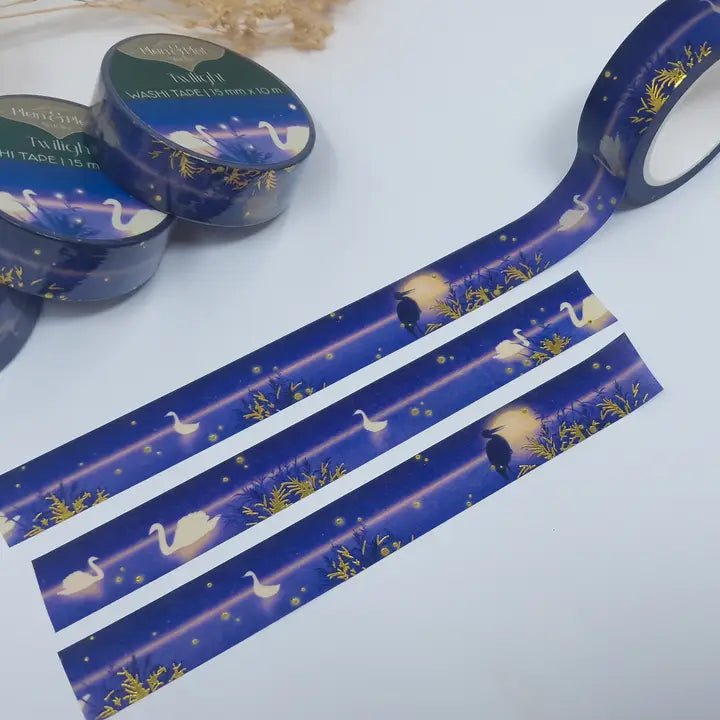 Washi tape Plan & Plot - Twillight 15 mm - 2 - Plan & Plot Studio - Tidformera