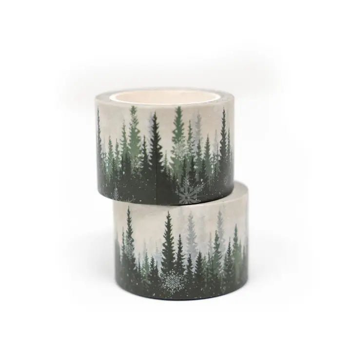 Washi tape Plan & Plot - Winter Forest 30 mm - 2 - Plan & Plot Studio - Tidformera