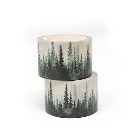 Washi tape Plan & Plot - Winter Forest 30 mm - 2 - Plan & Plot Studio - Tidformera