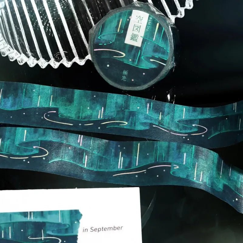 Washi Tape Polar light - 3 - BGM - Tidformera