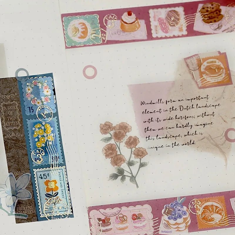 Washi Tape Post Office - Candy - 3 - BGM - Tidformera