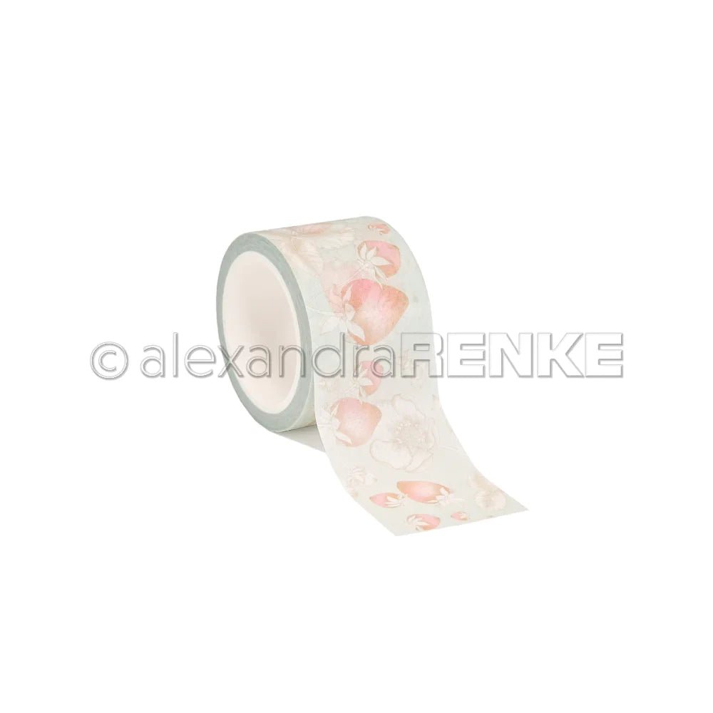 Washi tape Renke Blossom - Strawberry blossom - 1 - Alexandra Renke - Tidformera