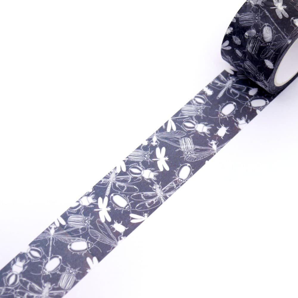 Washi tape Renke Pattern - Insect pattern 30 mm - 1 - Alexandra Renke - Tidformera