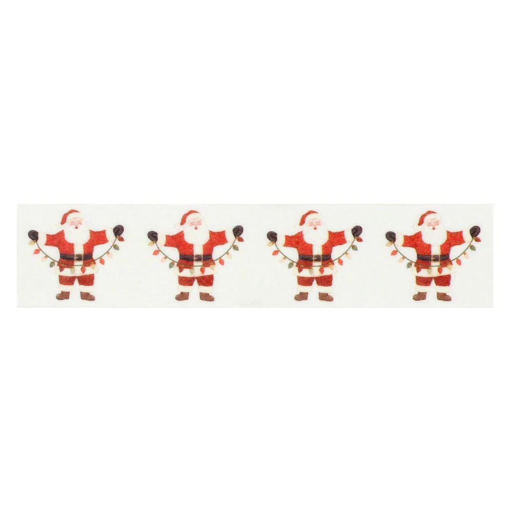 Washi tape Santa Hanging Lights 15 mm - 2 - Carta Bella - Tidformera