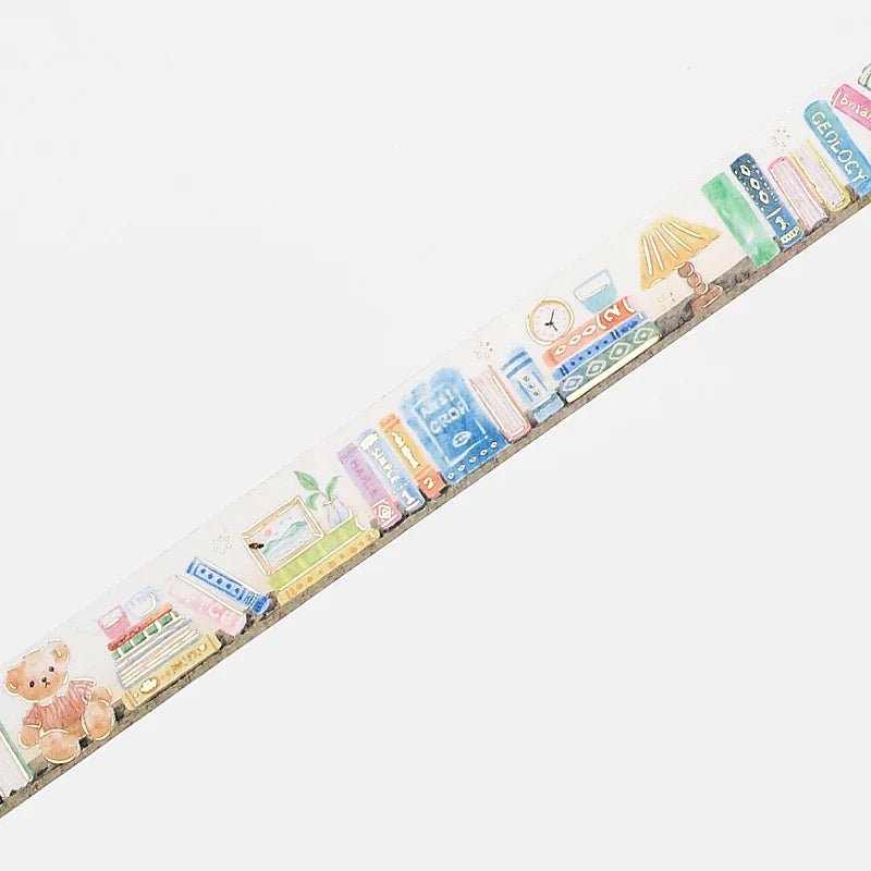 Washi tape Scenery of desk - 2 - BGM - Tidformera