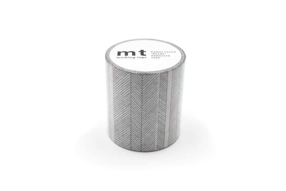 Washi Tape Script border monochrome 50 mm - 2 - MT masking tape - Tidformera