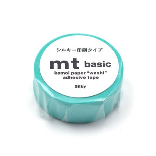 Washi Tape Silky - Green - 2 - MT masking tape - Tidformera
