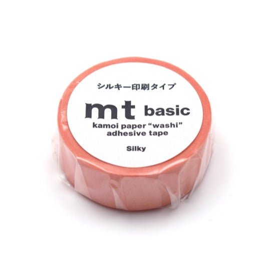 Washi Tape Silky - Orange - 2 - MT masking tape - Tidformera