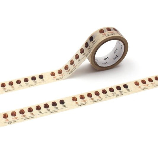 Washi Tape Upcycle - 15 mm - Coffee roast - 1 - MT masking tape - Tidformera