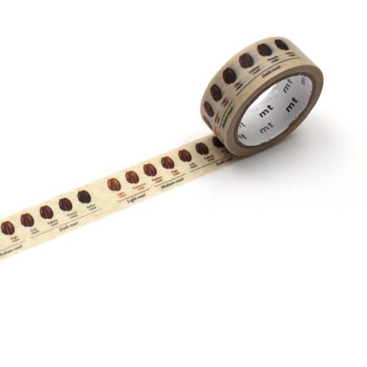 Washi Tape Upcycle - 15 mm - Coffee roast - 3 - MT masking tape - Tidformera