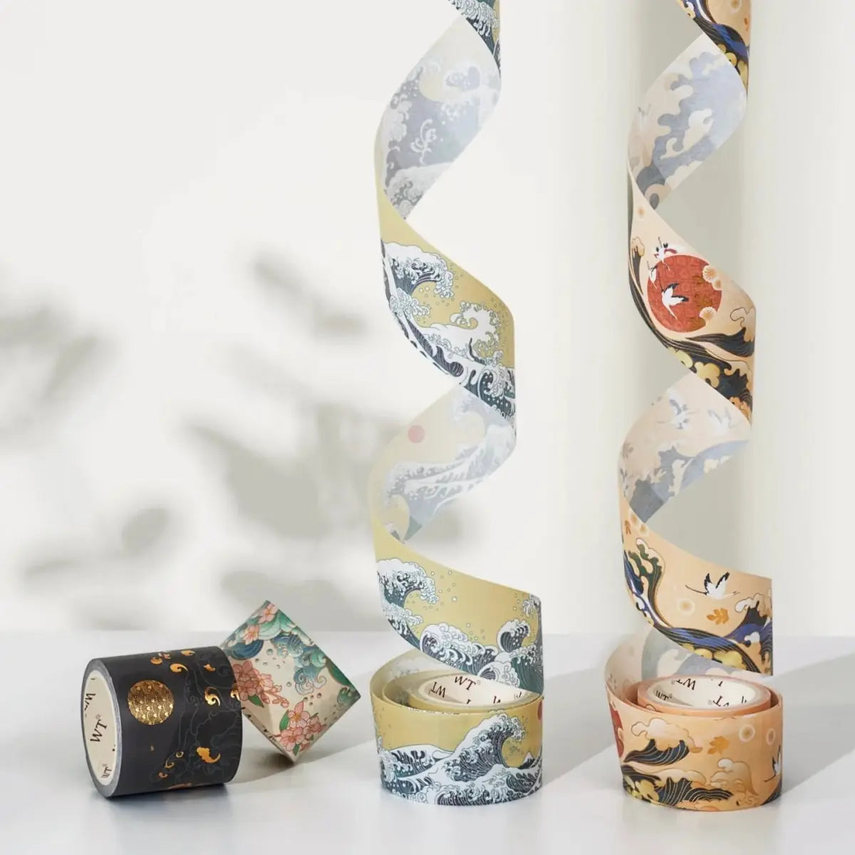 Washi tape Waves of Rebun 4 - pack - 6 - Washi Tape Shop - Tidformera
