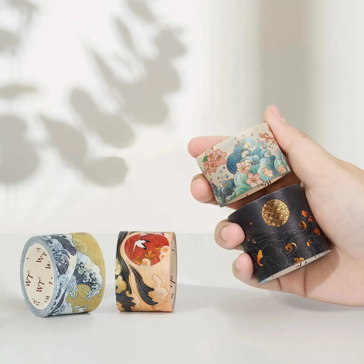 Washi tape Waves of Rebun 4 - pack - 11 - Washi Tape Shop - Tidformera