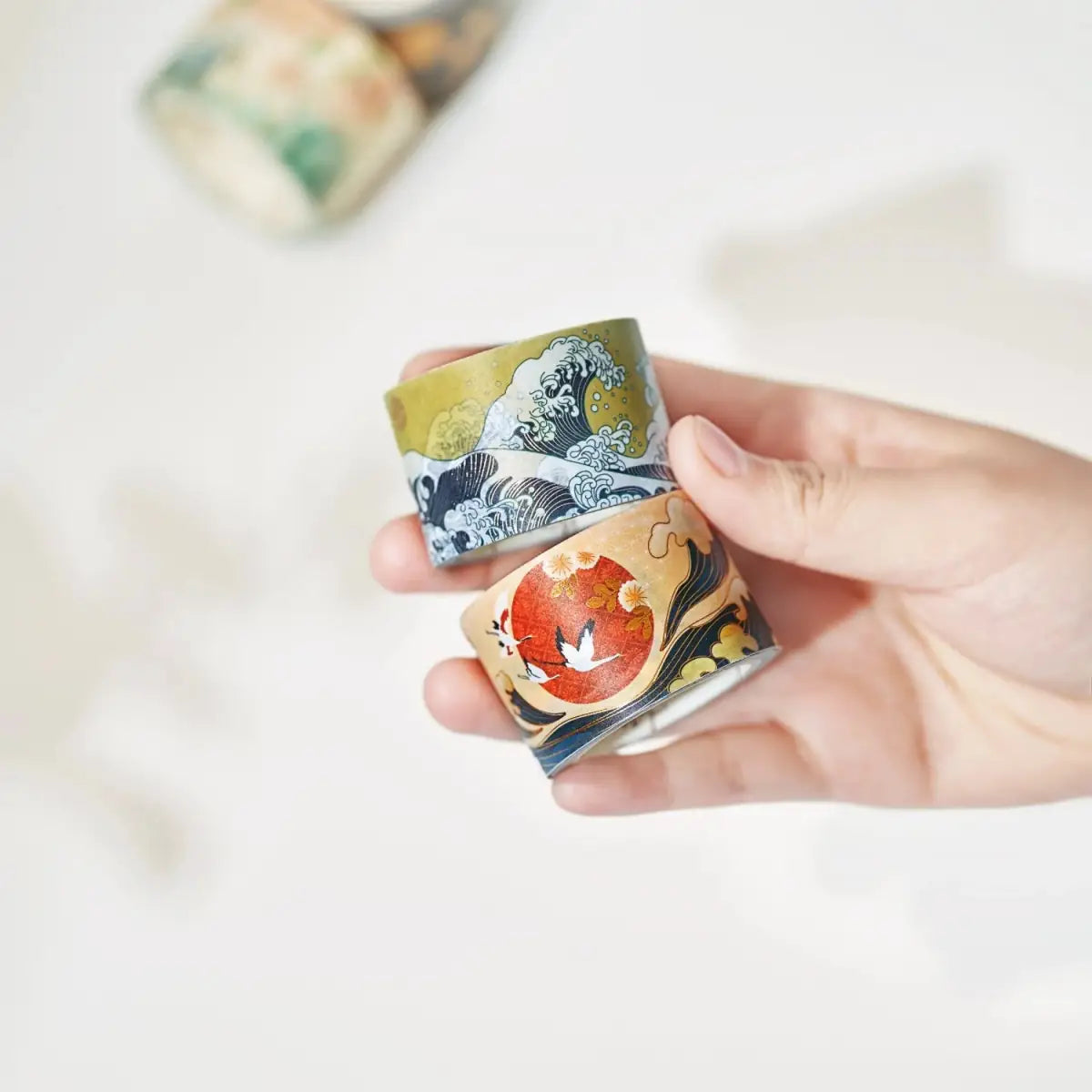 Washi tape Waves of Rebun 4 - pack - 10 - Washi Tape Shop - Tidformera