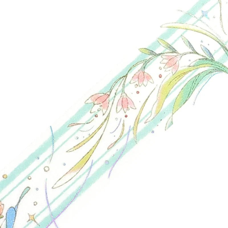 Washi Tape - Wonderful Journey - The Language of Flowers - 3 - BGM - Tidformera