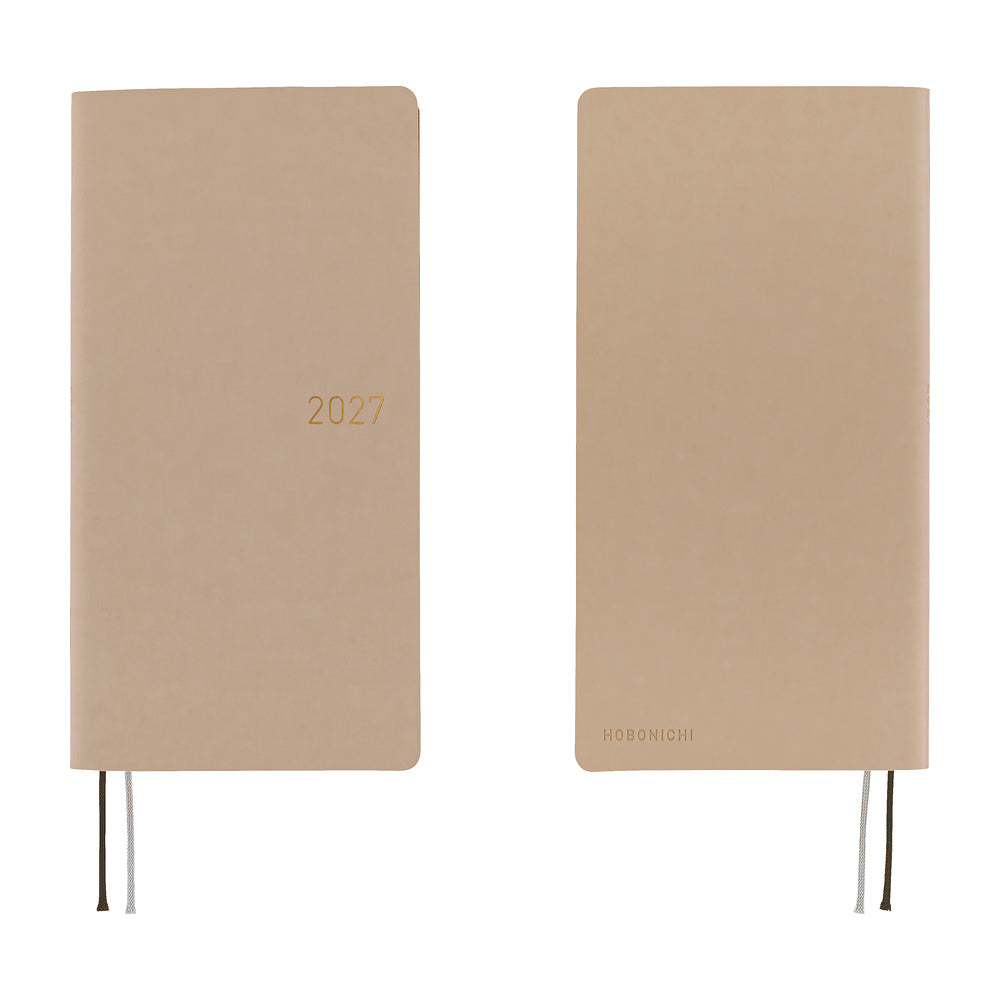Hobonichi - Weeks Smooth: Café au Lait - 2027