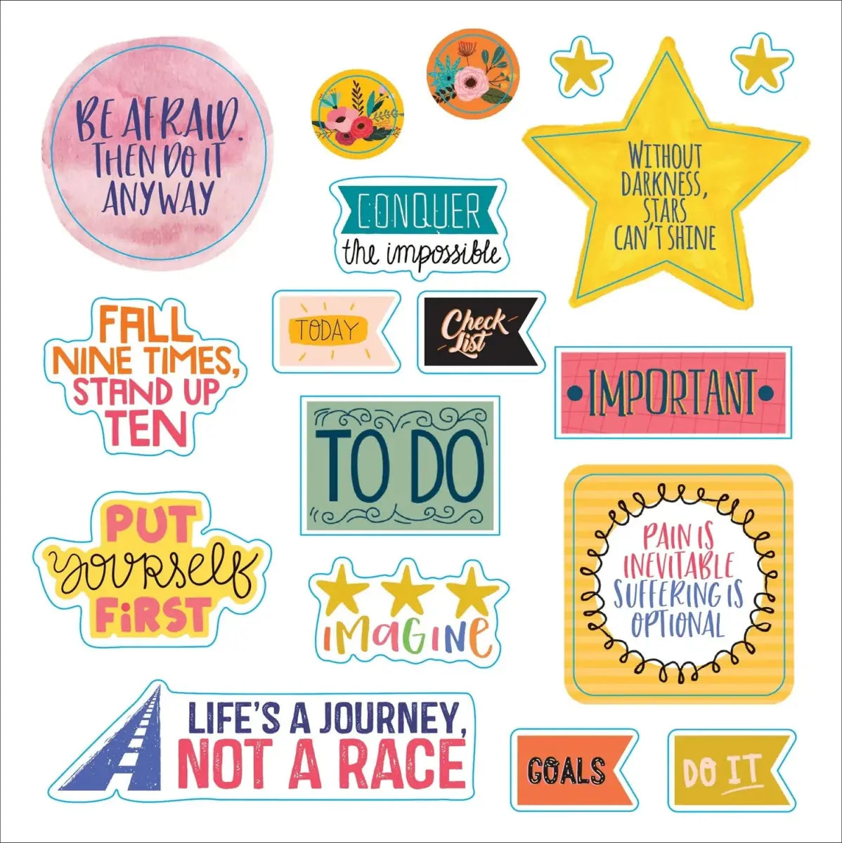 Whatever you say! A words and phrases sticker book - 10 - Peter Pauper Press - Tidformera
