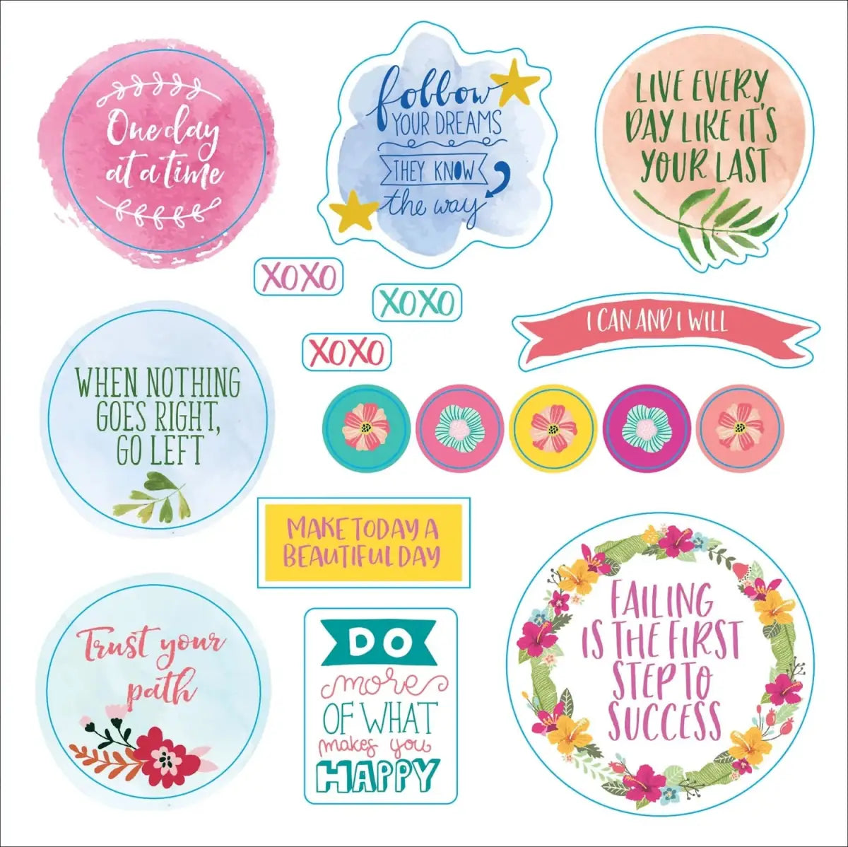 Whatever you say! A words and phrases sticker book - 5 - Peter Pauper Press - Tidformera