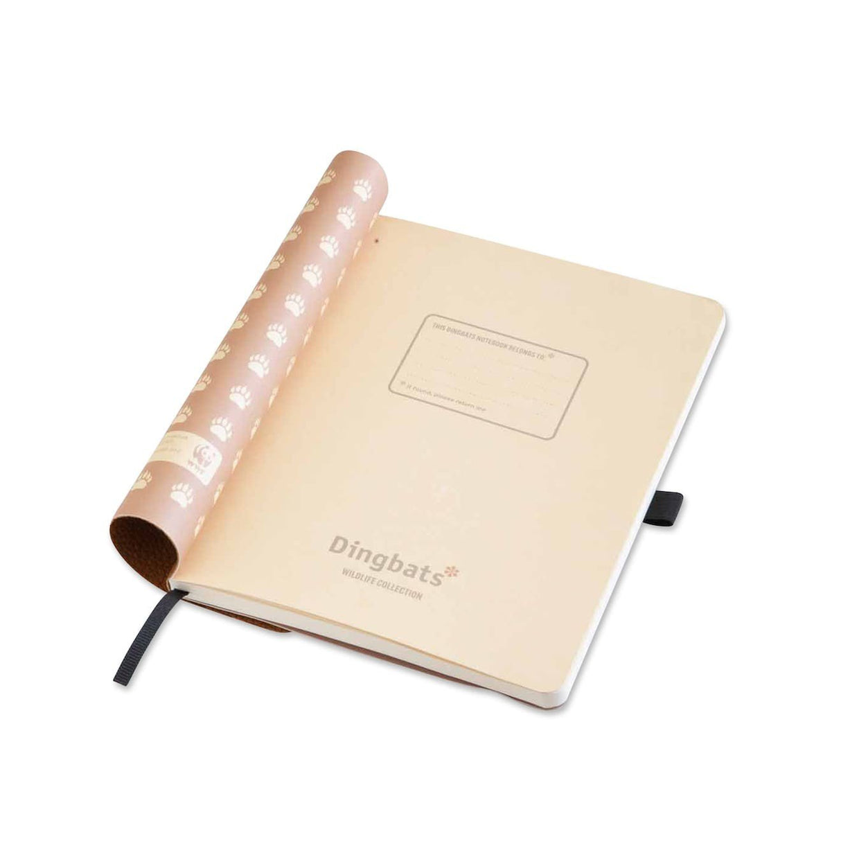 Wildlife A5 Soft cover Dotted Bear - 3 - Dingbats* - Tidformera