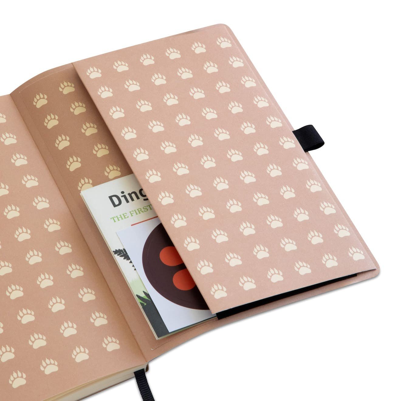 Wildlife A5 Soft cover Dotted Bear - 5 - Dingbats* - Tidformera