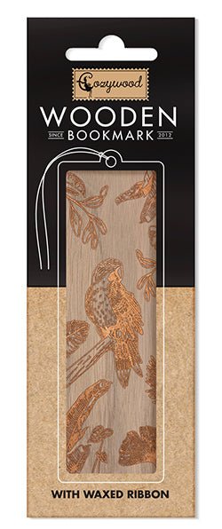 Wooden bookmark - The Parrot - 1 - Cozywood - Tidformera