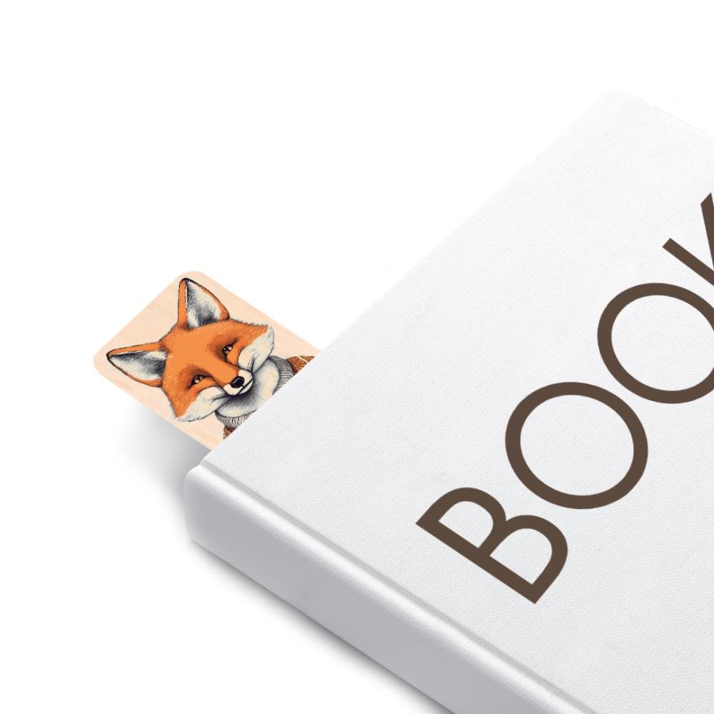 Wooden Booktags - Book friends - 3 - Cozywood - Tidformera