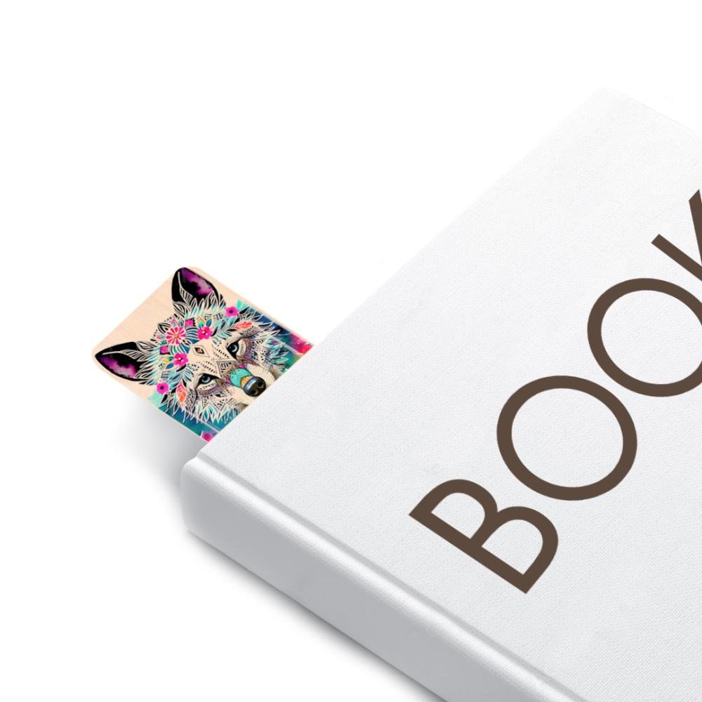 Wooden Booktags - Spirit animals - 5 - Cozywood - Tidformera
