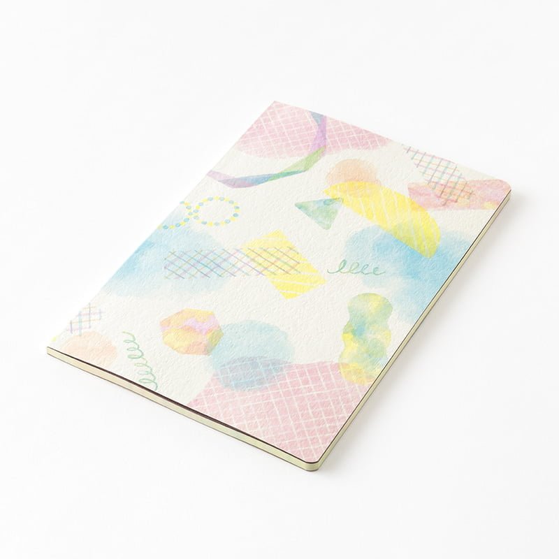 Yuru Log Notebook B6 Dotted - Watercolour - 4 - Midori - Tidformera
