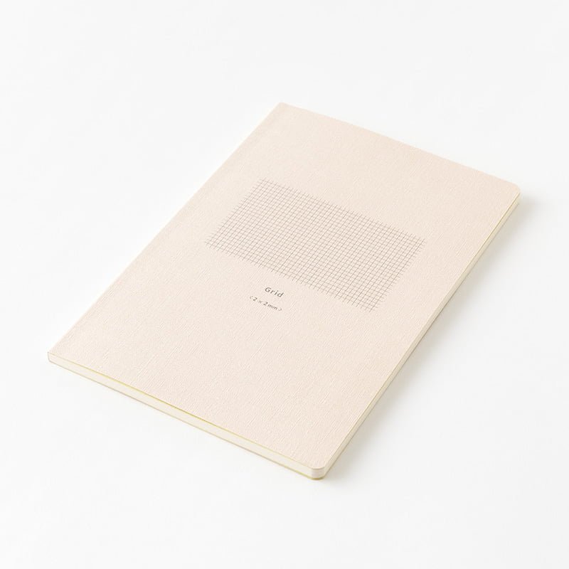 Yuru Log Notebook B6 - Grid - 5 - Midori - Tidformera