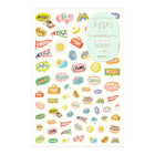 Yuru Log Sticker 1 ark - Feelings - 1 - Midori - Tidformera