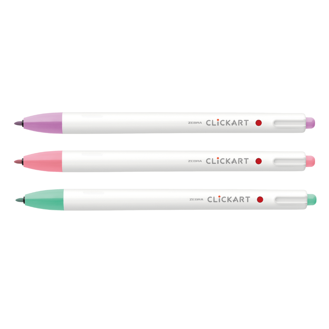 3st Clickart pennor från Zebra. - Tidformera
