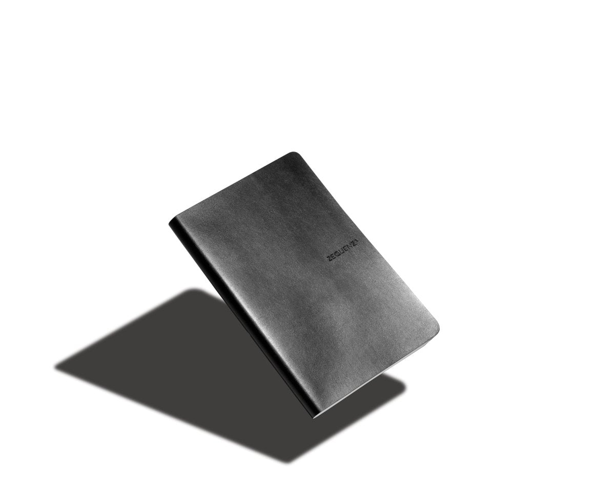 Zequenz - Linjerad anteckningsbok - Signature Lite - A5 - Svart - 2 - Zequenz - Tidformera