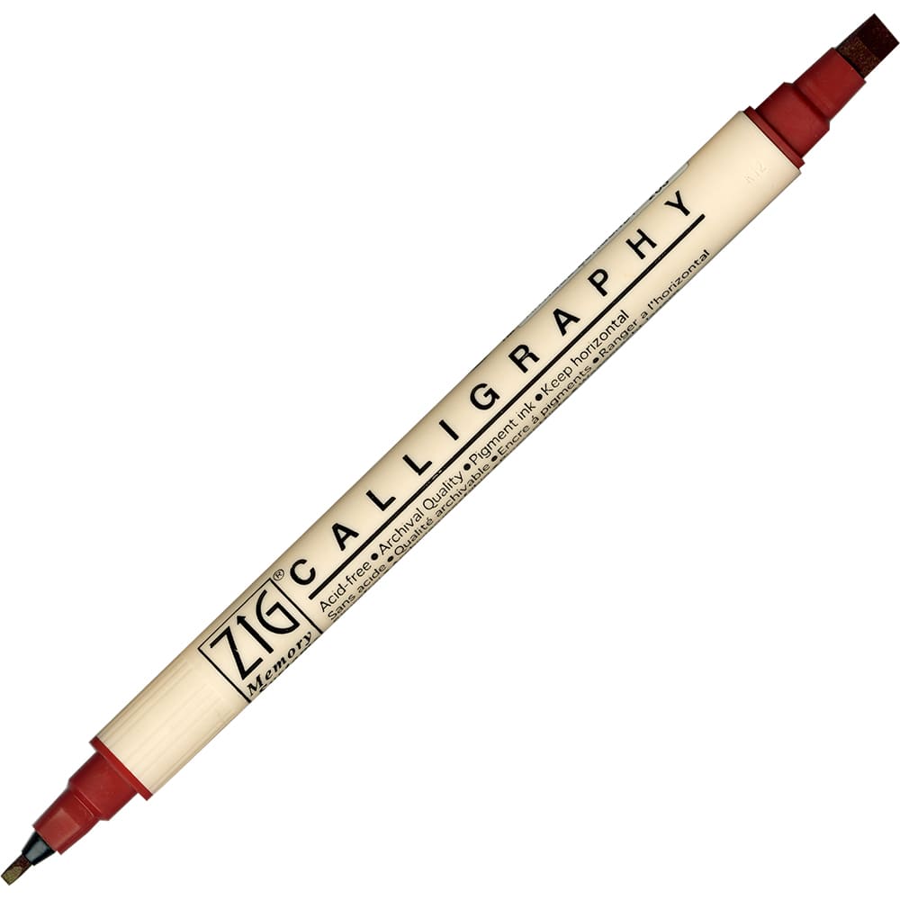 ZIG Calligraphy - Memory system MS-3400 3-pack - Berry - 2 - ZIG Kuretake - Tidformera