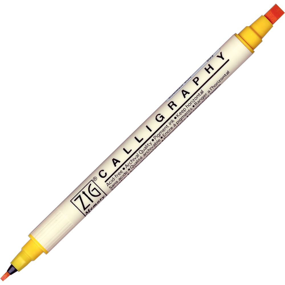 ZIG Calligraphy - Memory system MS-3400 3-pack - Earth - 5 - ZIG Kuretake - Tidformera