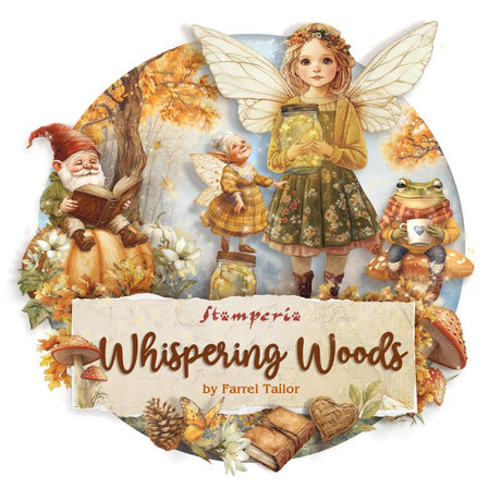 Serien Whispering Woods från Stamperia