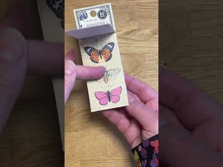 Video - Bläddra i Washi sticker pad Bo Bunny Brighton - Tidformera