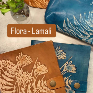 Video - Notebook och pennfodral Flora från Lamali