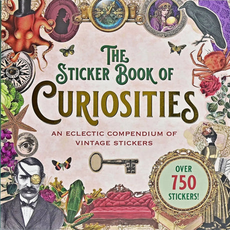 Video - The sticker book of Curiosities från Peter Pauper Press - Tidformera