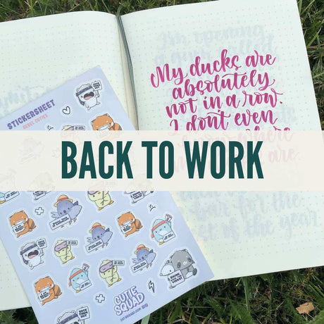 Back to work