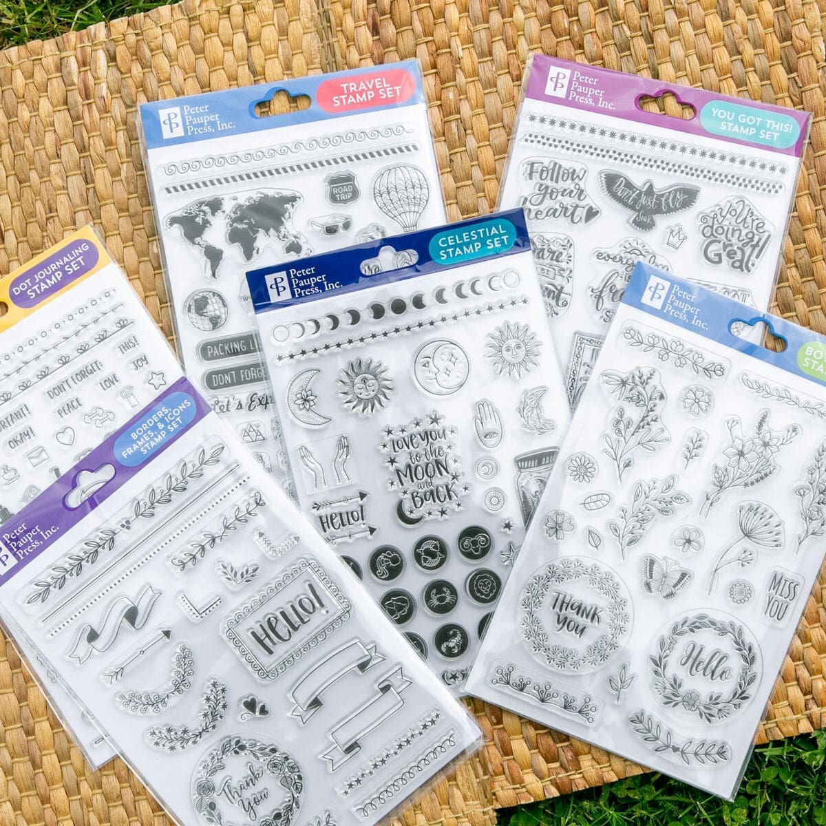 Clear stamps - Silikonstämplar - Tidformera