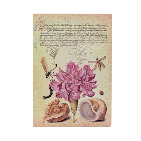 Anteckningsbok i serien Pink Carnation från Paperblanks. Rosa nejlika på framsidan. - Tidformera