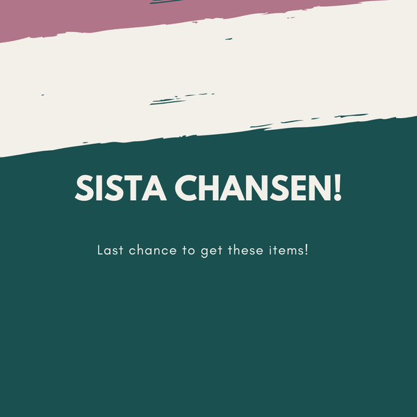 Text med Sista Chansen! Last chance to get these items.  - Tidformera