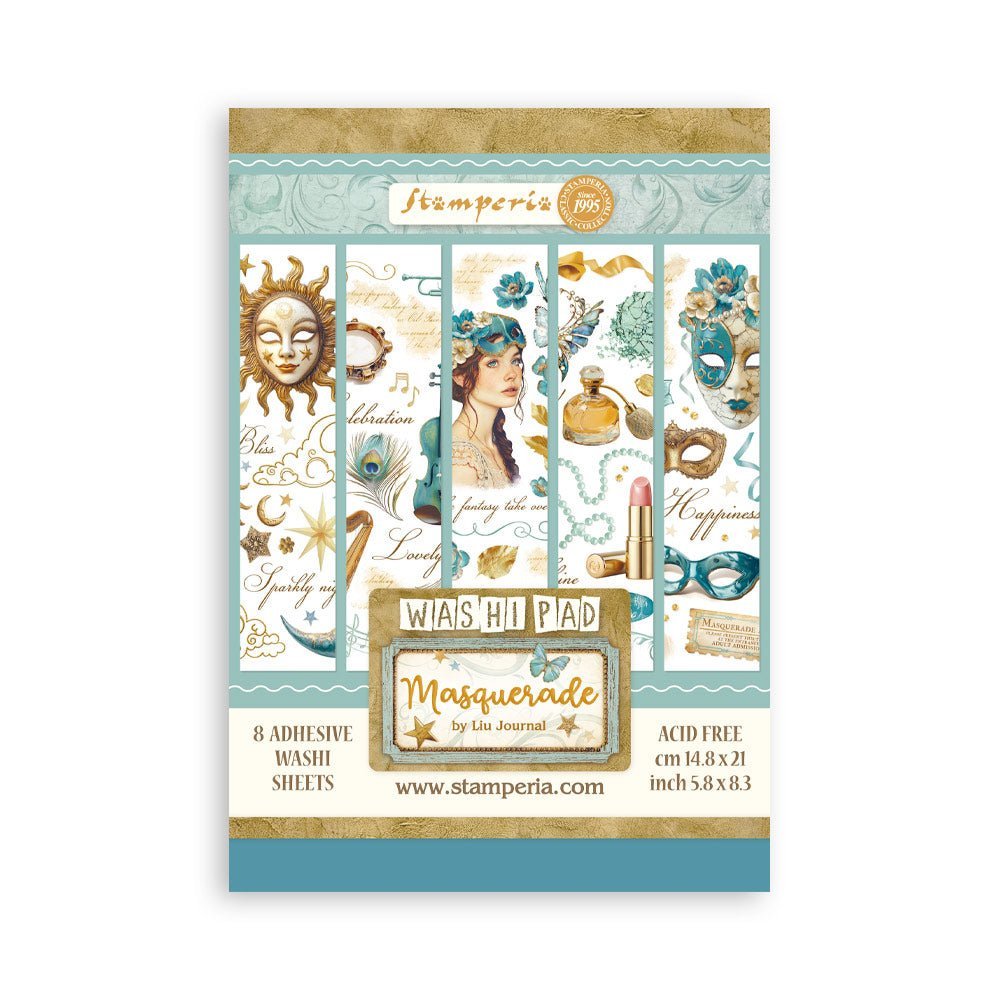 Stamperia Washi pad - Tidformera