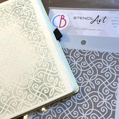 Stencil Art från Ciao Bella - snygga och perfekt till bakgrund