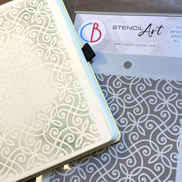 Stencil Art från Ciao Bella - snygga och perfekt till bakgrund