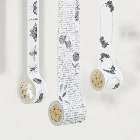 Avdelningen med Vintage / Retro tema, bland annat washi tape