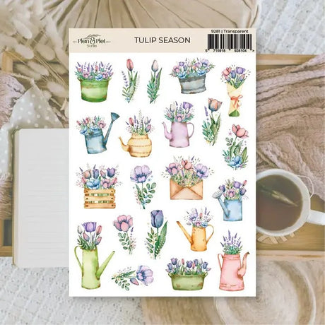 Stickers Plan & Plot Studio Vinyl - Tulip Season - 1 - Plan & Plot Studio - Tidformera