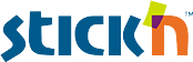 Stick'n logotyp  - Tidformera