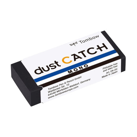 Svart radergummi Dust catch från Tombow - Tidformera