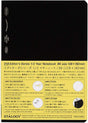 018 Editor's Series 1/2 Year Notebook Grid Black B6 - 1 - Stálogy - Tidformera