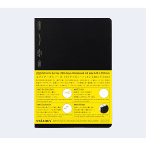 018 Editor's Series 365 Days Notebook Grid Black A5 - 1 - Stálogy - Tidformera